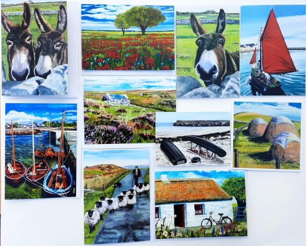 Bundle of 10 Framable scenic Cards