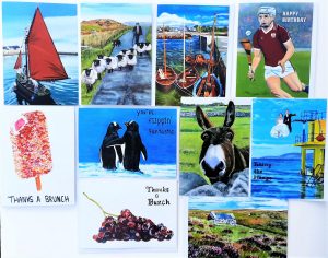 Bundle of 10 mixed Cards