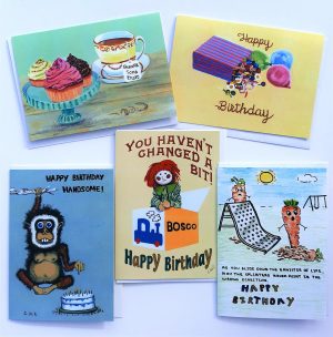 Bundle of 5 Birthday Cards