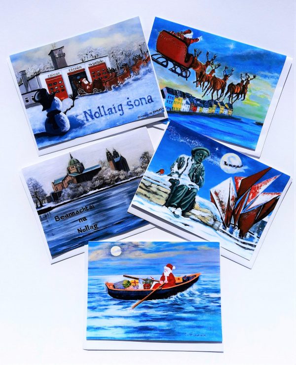 Bundle of 5 Christmas Cards