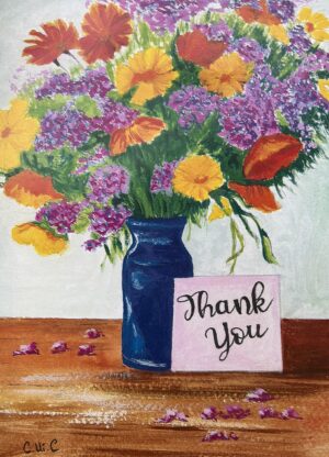 Thank you card