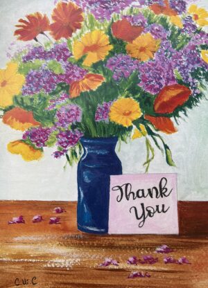 Thank you card